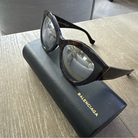 NEW BALENCIAGA SUNGLASSES BA103 52C CAT EYE EYEWEAR BALENCIAGA - Picture 6 of 15